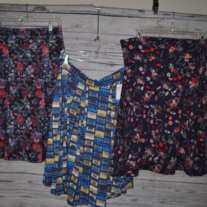 3 for $35 Lularoe XL skirts